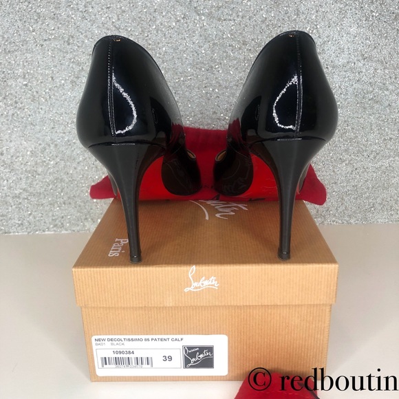 👠SOLD👠 New Decoltissimo 85 patent-leather pumps - Picture 4 of 7